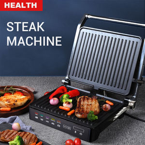 Itop — petits appareils de cuisine coréens, <span class=keywords><strong>appareil</strong></span> domestique électrique pour kebab, grill de contact, en acier inoxydable brossé, pour l'intérieur, turque et coréenne - Product Image 3