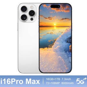 กล้อง108MP I16 Pro 5G ใหม่ล่าสุดหน้าจอ LCD 120Hz 65W ชาร์จเร็ว Snapdragon 800 SERIES แอนดรอยด์14 - Product Image 3