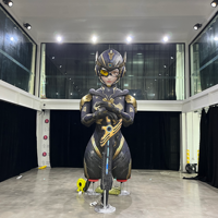 Décoration de scène géante personnalisée AERO, modèle gonflable publicitaire haut de gamme Future Warrior, robot IA gonflable pour événements