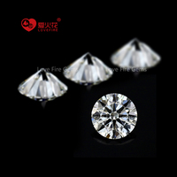 0.7mm - 2.0mm küçük boy Hpht beyaz DEF renk VVS VS SI gevşek yuvarlak kesim Lab yetiştirilen elmas