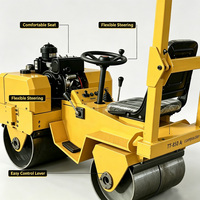 Mini-compacteur vibrant autoporté certifié CE TT-850-A 1 tonne