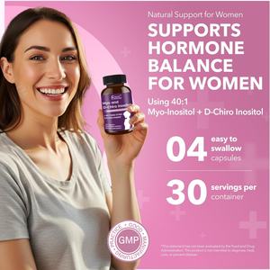 Cápsulas Personalizadas de Mio-inositol y D-Chiro-inositol, 120 Cápsulas, Favorecen la Salud Ovárica, Suplementos de Mio-inositol y D-Chiro-inositol - Product Image 6