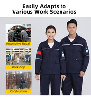 Atelier Construction Mining Oil Gas Resistance Sécurité Protection Uniforme Antistatique Acide Anti Acide Alcali Travail Vêtements De Travail