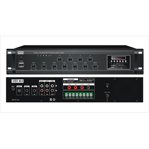 Amply âm thanh QQCHINAPA 100W Bluetooth 4 vùng <span class=keywords><strong>FM</strong></span> USB MMC cho rạp hát gia đình, hệ thống âm thanh PA - Product Image 5