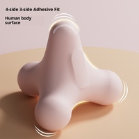 XIANGHE - Pelota de Masaje Cuadrilátera de Elastómero Termoplástico para Masaje de Pies, Hombros, Cuello, Espalda y Músculos de las Manos, Unisex