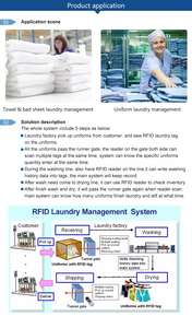 Étiquettes tissées NFC de haute qualité pour col de vêtement, étiquettes de marque personnalisées, étiquettes pliées au centre, étiquettes de col pour vêtements - Product Image 6