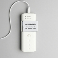 Chargeur de batterie universel portable rechargeable pour appareil photo avec batteries AA/AAA Ni-MH, chargeur à charge rapide
