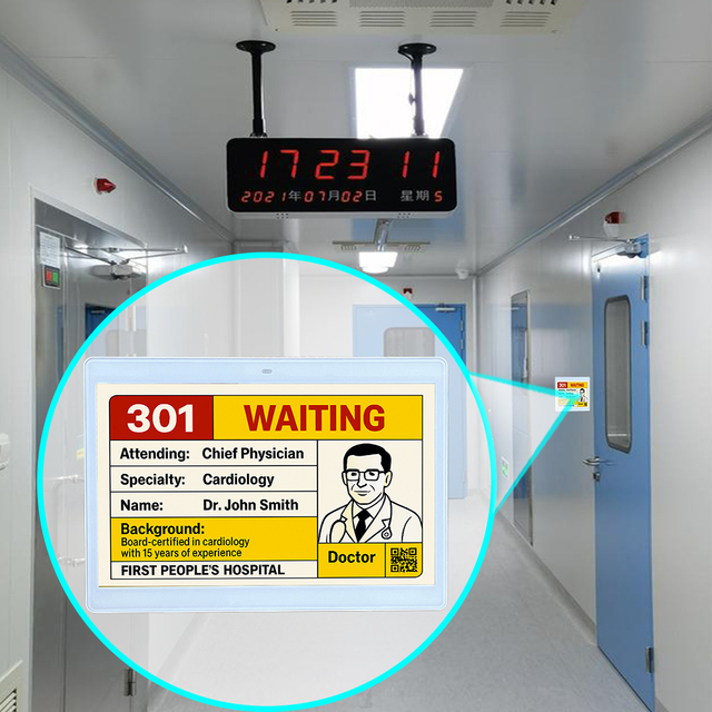 Electronic Shelf Label Ble/Wi-Fi/Nfc Enabled E Ink Display Digital Price Tag For Hospital Healthcare Solutions Eas Systems