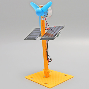 Khoa học và công nghệ mô hình quạt năng lượng mặt trời nhỏ hỗ trợ dạy học trẻ em vui vẻ giáo dục khoa học Thí nghiệm gói vật liệu - Product Image 6