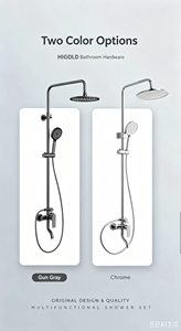 Système <span class=keywords><strong>de</strong></span> <span class=keywords><strong>douche</strong></span> <span class=keywords><strong>thermostatique</strong></span> <span class=keywords><strong>de</strong></span> luxe avec LED et affichage <span class=keywords><strong>de</strong></span> la température, <span class=keywords><strong>colonne</strong></span> <span class=keywords><strong>de</strong></span> <span class=keywords><strong>douche</strong></span> murale en acier inoxydable - Product Image 5