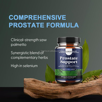 Les capsules de suppléments à base de plantes de marque privée pour la santé de la prostate des hommes soutiennent la promotion du flux urinaire