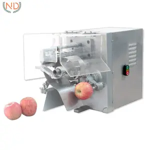Otomatik elma cipsi soyucu tart dilimleme makinesi elma soyma ve dekorlama makinesi