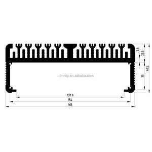 Boîtier PC embarqué sans ventilateur en alliage d'aluminium 6063 personnalisé Domify, châssis industriel, carte mère <span class=keywords><strong>SBC</strong></span> 3,5 pouces, conception ODM OEM, logo couleur - Product Image 3