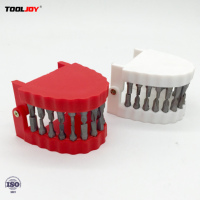 Embout de tournevis simple PH2 25 mm, manche en acier de qualité industrielle, sablé OEM pour outils électriques, vente en gros
