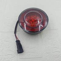 Feu arrière LED rond de 4 pouces 24V, feu de brouillard arrière LED, feu de position arrière LED pour bus Yutong Kinglong Higer