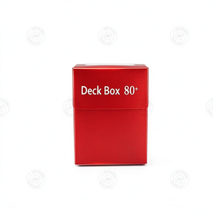 Caja de plástico roja personalizada para tarjetas coleccionables TCG, nueva llegada al por mayor - Product Image 5