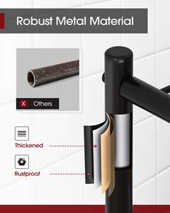 5 מתארדים מדף מתכת עם גלגלי מתכת ופילוס מתכווננת כפות הרגליים כבדות מוסך מדפים למטבח - Product Image 6