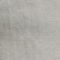 Tissu mélangé 55% lin 45% coton LC20s 120 g/m² 54 pouces de large, teint uni, pour vêtements, robes, chemises, pantalons - Prix abordable