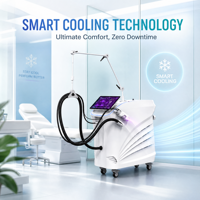 Épilation au laser Alexandrite de qualité médicale 755nm 1064nm, machine à laser à impulsions longues avec système de refroidissement cryogénique pour usage clinique