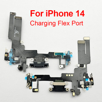 Pièces de téléphone portable de haute qualité interface de queue connecteur de Port de charge USB de remplacement 14 PLUS PRO MAX câble flexible pour IPhone
