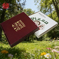 Scatole per Pizza da 7 8 9 10 12 14 15 16 18 Pollici, Stampa Personalizzata, Produzione all'Ingrosso