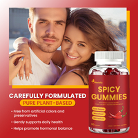 Gummies épicées aux herbes Meelefu, extrait de Maca et d'Epimedium, favorise l'équilibre hormonal, complément alimentaire végétalien sans OGM