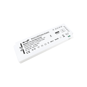 ไดรเวอร์ไฟ LED แบบสลิม 100W แรงดันคงที่ PFC 0.95 พอร์ต DuPont สำหรับตู้ไฟ LED แถบ 100-240V AC-DC 12V 24V IP20 มาตรฐาน CE/CB/RoHS - Product Image 1