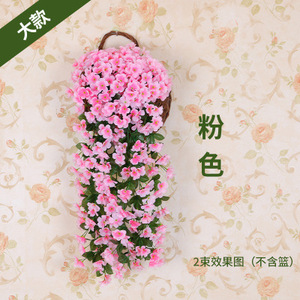 ดอกไม้ประดิษฐ์ยูเซียงสีม่วง สำหรับตกแต่งผนัง ทำจากผ้าไหม ใช้ได้ทั้งภายในและภายนอกอาคาร - Product Image 3