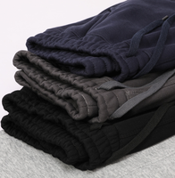 Pantalones Deportivos de Felpa Gruesa de Alta Calidad YKH de 400 g/m², Diseño Personalizado, Pantalones Deportivos de Pierna Ancha para Hombre