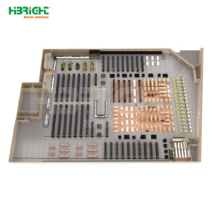 Equipo de Supermercado de Alta Resistencia y Durabilidad: Estanterías de Larga Duración y Refrigerador de Bajo Consumo - Product Image 3