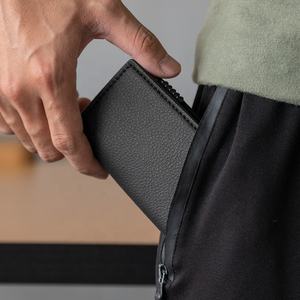 TVC315 boîtier en aluminium en gros cartes de visite Slim portefeuilles RFID porte-cartes de crédit en cuir - Product Image 6