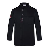 Uniforme de chef à manches longues, vêtements de travail pour la cuisine, pour les hôtels, les restaurants occidentaux, les cantines, la restauration, les uniformes de bar