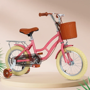 Vélo de princesse pour filles certifié <span class=keywords><strong>CPC</strong></span>, 12-18 pouces, vente en gros OEM ODM, vélo rétro pour enfants avec roues d'apprentissage lumineuses - Product Image 5