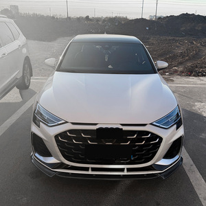 Audi A3 S3 8Y Front Splitter Carbon Fiber Texture ABS Body Kit 2025+ Sline Style - Product Image 2