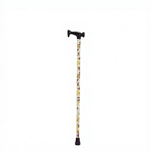 Canne en aluminium jaune imprimée Old Man Walking Stick à vendre Canne de marche en aluminium - Product Image 1