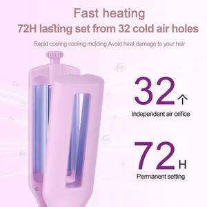 Professional Hair Curler for Long Hair Women Clip Egg Roll Electric Hair Curler Wave Straightener with Clamp - Product Image 3