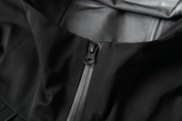 Veste matelassée 3-en-1 en sergé polyester 300g EVent avec coutures thermosoudées, coupe-vent et imperméable, décontractée, col montant, fermeture éclair, ODM