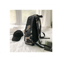 Tas Fashion Kamuflase 3 Warna, Tas Ransel Keren untuk Pelajar, Multifungsi, untuk Sekolah Menengah dan Kampus
