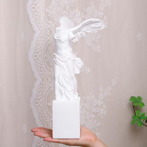 Redeco vendita calda Art Deco <span class=keywords><strong>statua</strong></span> di angelo senza <span class=keywords><strong>testa</strong></span> scultura di angelo bianco moderna in resina astratta figurina per i regali decorazione per la casa - Product Image 3