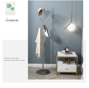 <span class=keywords><strong>Perchero</strong></span> metálico de lujo para entrada de árbol, estante de acero inoxidable moderno, fabricación - Product Image 5