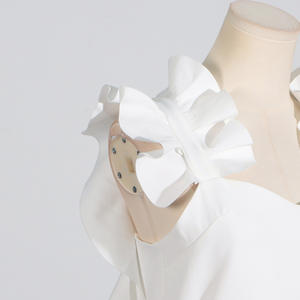 Nouvelle Robe Blanche Slim Sans Dos pour Femme, Motif Floral, Collection Printemps, Tendance - Product Image 5