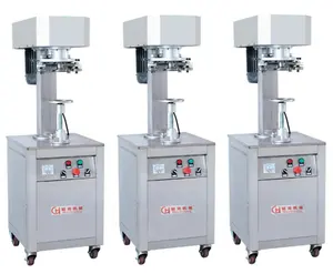 Good quality factory supply price of manual beer can/pop-top can sealer semi-automatic can sealing capping machine