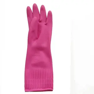 household waterproof latex glove factory direct selling with low price