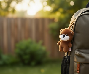 พวงกุญแจตุ๊กตาหมี 11 ซม. การ์ตูนนุ่มรูปทรง 3 มิติ ของขวัญสำหรับเด็กและผู้ใหญ่ - Product Image 2