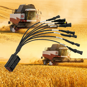 Faisceau de câblage de remplacement personnalisé 8-en-1 de haute qualité pour moissonneuse-batteuse agricole, faisceau de câblage personnalisé pour pulvérisateur agricole - Product Image 3