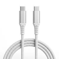 Cable USB-C Trenzado WEISI de 240W PD, Carga Rápida, Nylon Resistente, para iOS y Android, Cámara, Bajo MOQ, OEM Disponible