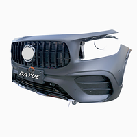 Para Mercedes Benz GLB 247 GLB AMG, montaje de parachoques delantero de coche, Kit de actualización de parachoques de plástico AMG usado