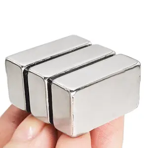 High Performance N48 Magnetic Materials Rare Earth Permanent Rectangle Magnet For Sale