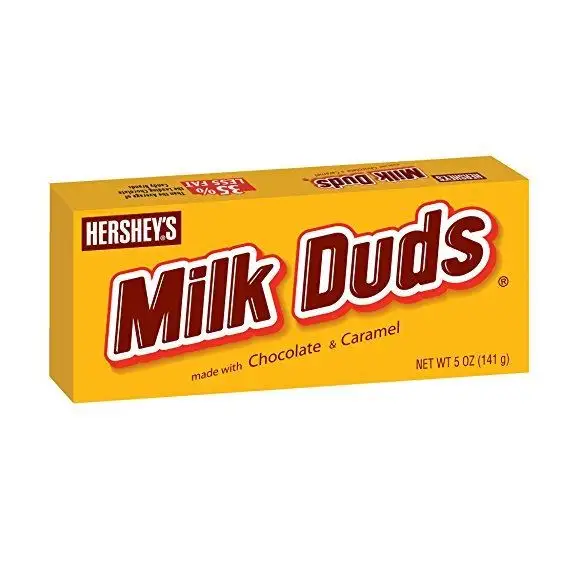 Milk Duds Boîte de théâtre de bonbons au chocolat et au caramel 5 oz (lot de 6)