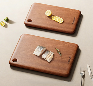 Planche à découper artisanale en bois massif de noyer <span class=keywords><strong>noir</strong></span>, à durabilité et résistance à l'eau améliorées, pour l'utilisation culinaire (<span class=keywords><strong>ail</strong></span>) - Product Image 2